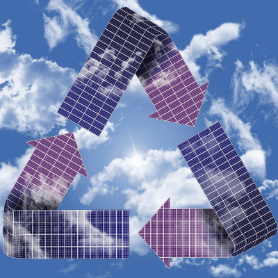 Recyclage panneau photovoltaïque